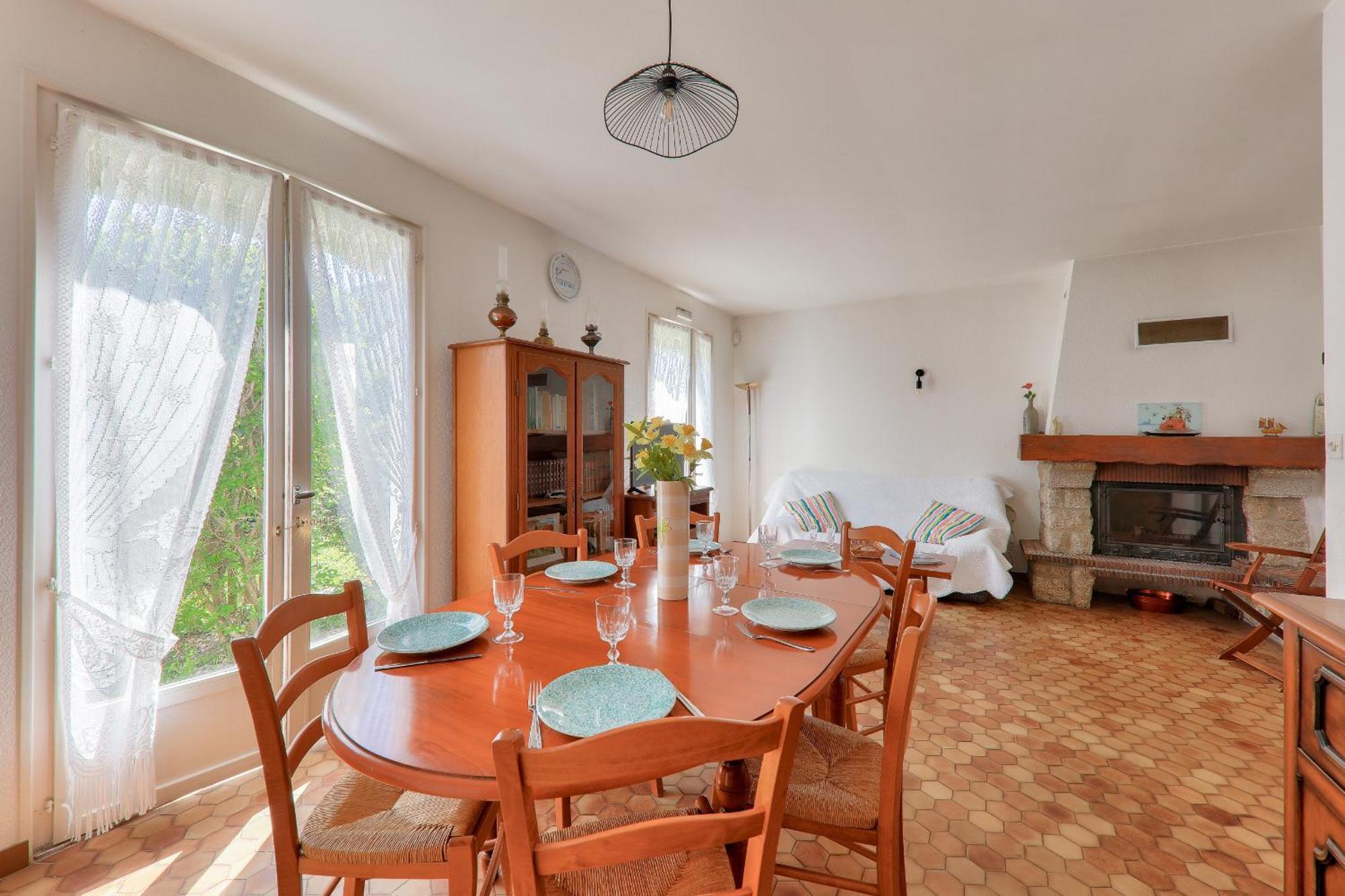 Vacances En Famille - Jardin - 800M De La Plage Saint-Gildas-de-Rhuys Eksteriør bilde