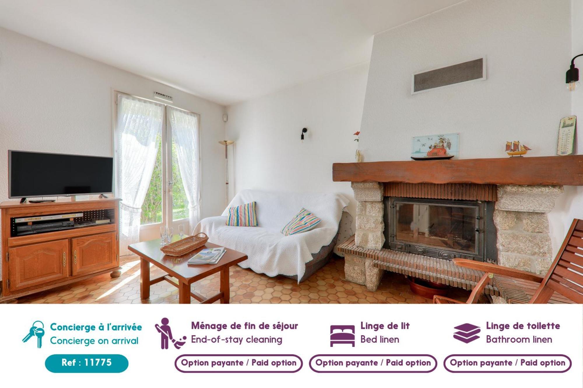 Vacances En Famille - Jardin - 800M De La Plage Saint-Gildas-de-Rhuys Eksteriør bilde